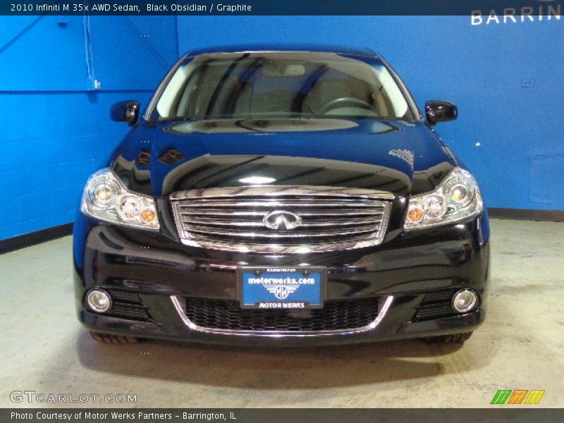 Black Obsidian / Graphite 2010 Infiniti M 35x AWD Sedan