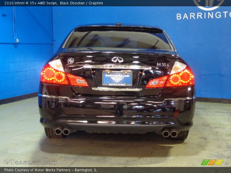Black Obsidian / Graphite 2010 Infiniti M 35x AWD Sedan