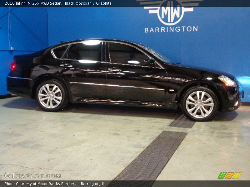 Black Obsidian / Graphite 2010 Infiniti M 35x AWD Sedan