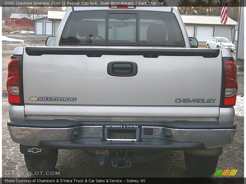 Silver Birch Metallic / Dark Charcoal 2005 Chevrolet Silverado 1500 LS Regular Cab 4x4