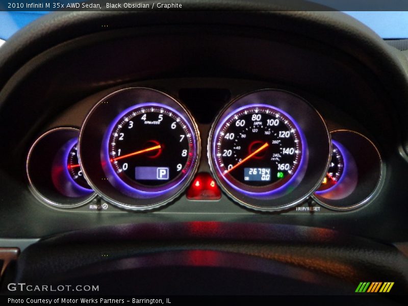 Black Obsidian / Graphite 2010 Infiniti M 35x AWD Sedan