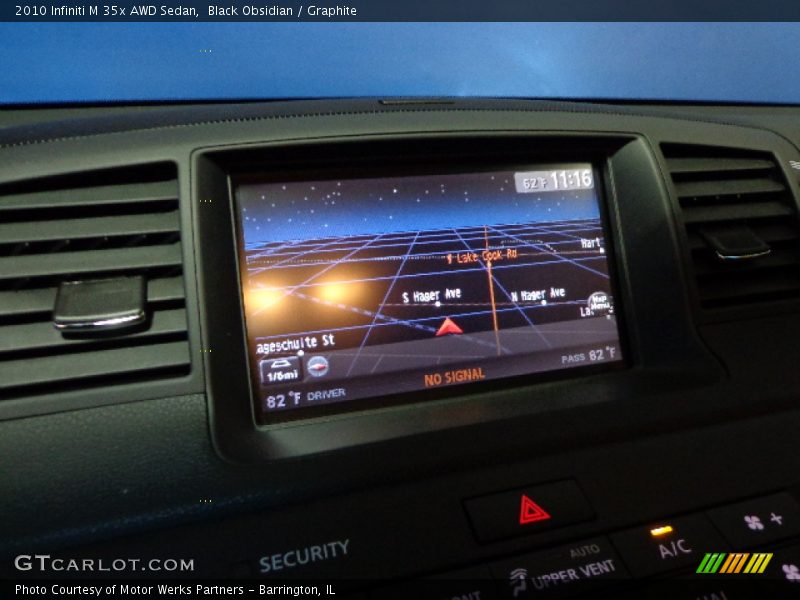 Black Obsidian / Graphite 2010 Infiniti M 35x AWD Sedan