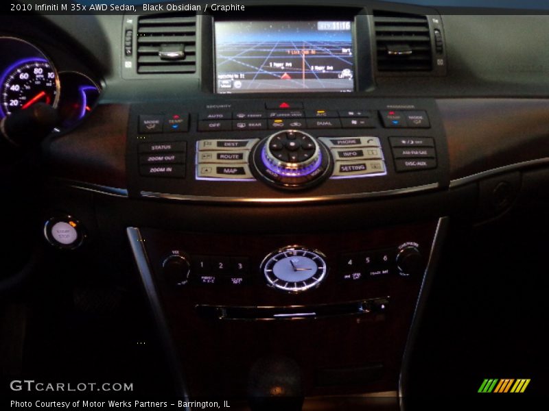 Black Obsidian / Graphite 2010 Infiniti M 35x AWD Sedan