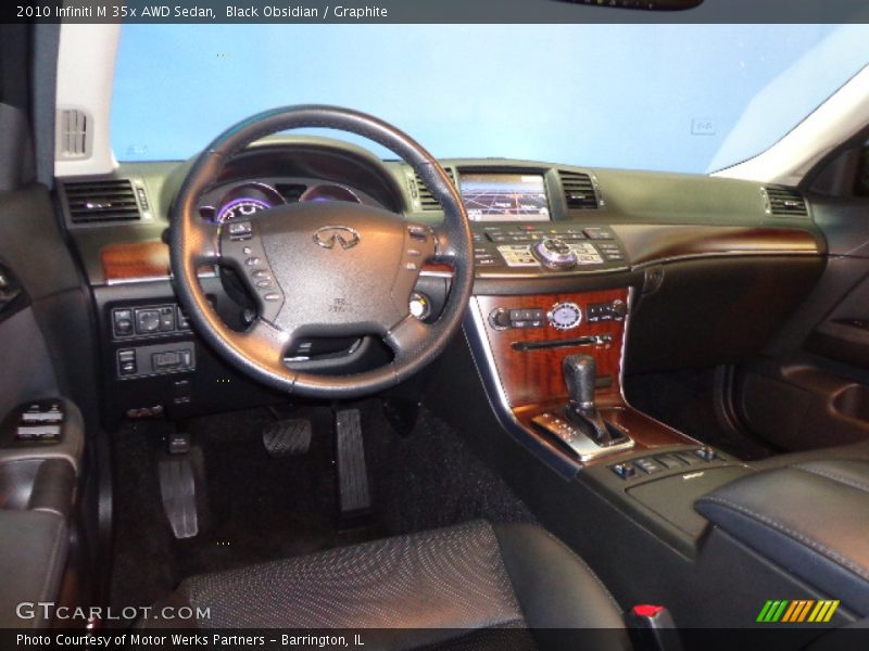 Black Obsidian / Graphite 2010 Infiniti M 35x AWD Sedan