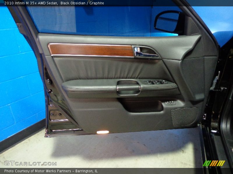 Black Obsidian / Graphite 2010 Infiniti M 35x AWD Sedan