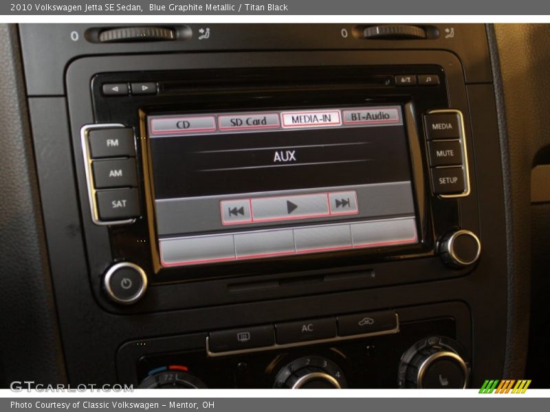 Blue Graphite Metallic / Titan Black 2010 Volkswagen Jetta SE Sedan