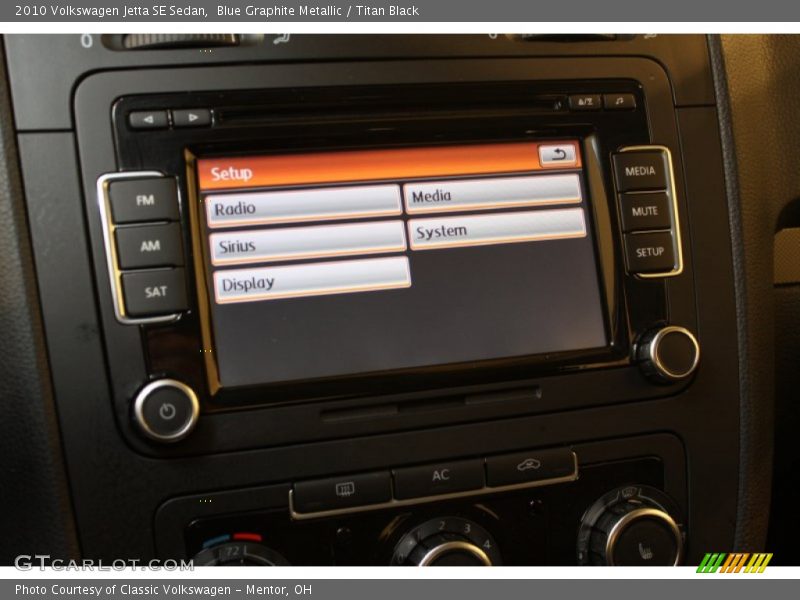 Blue Graphite Metallic / Titan Black 2010 Volkswagen Jetta SE Sedan