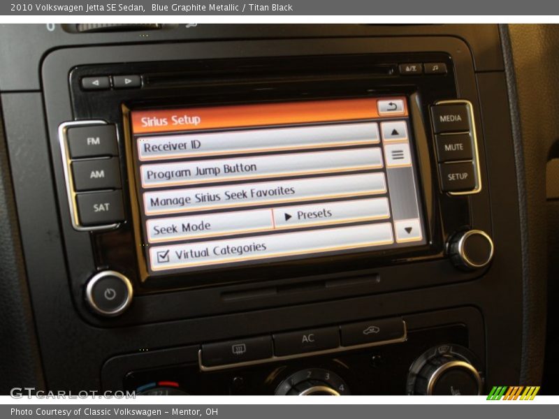 Blue Graphite Metallic / Titan Black 2010 Volkswagen Jetta SE Sedan