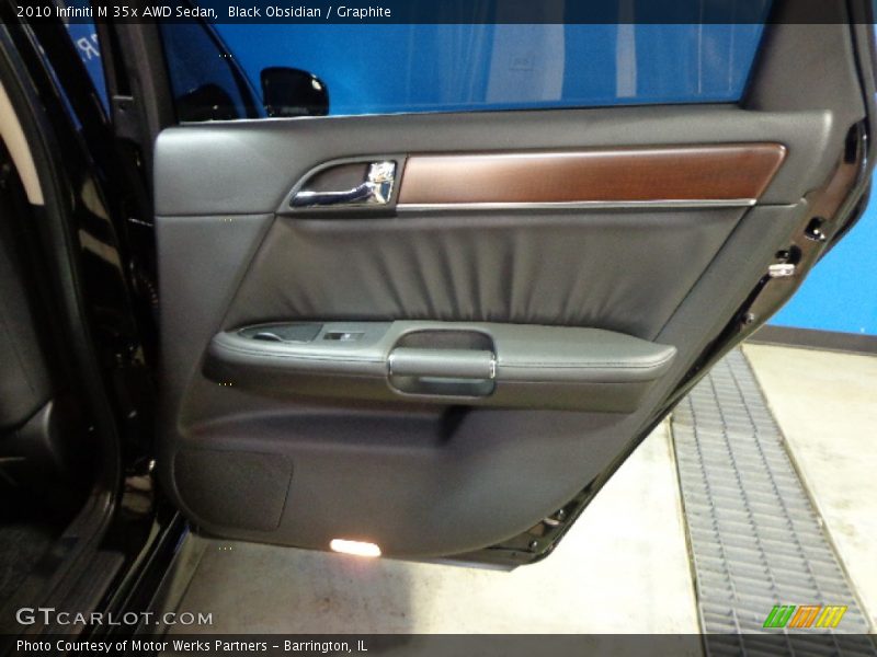 Black Obsidian / Graphite 2010 Infiniti M 35x AWD Sedan