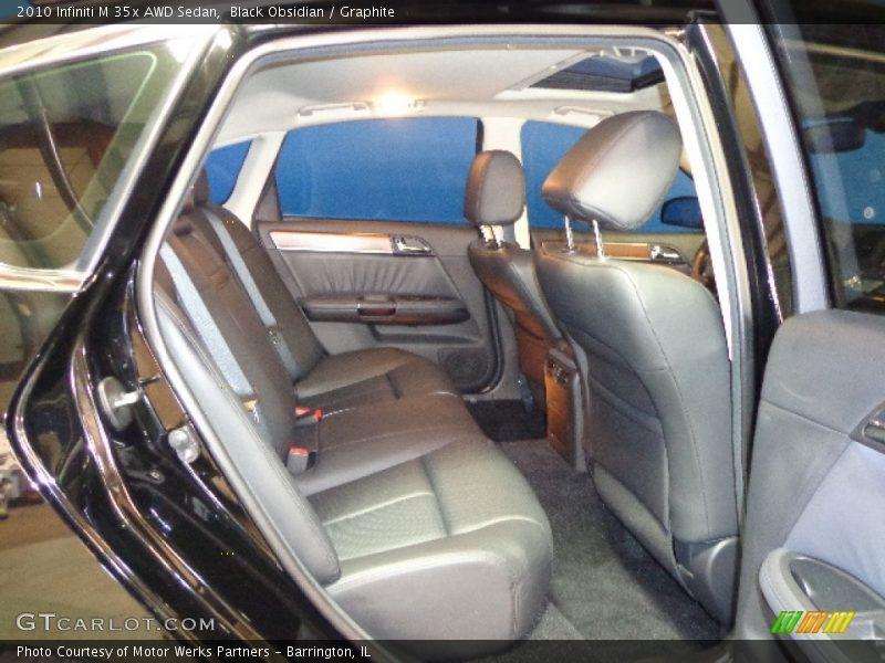 Black Obsidian / Graphite 2010 Infiniti M 35x AWD Sedan