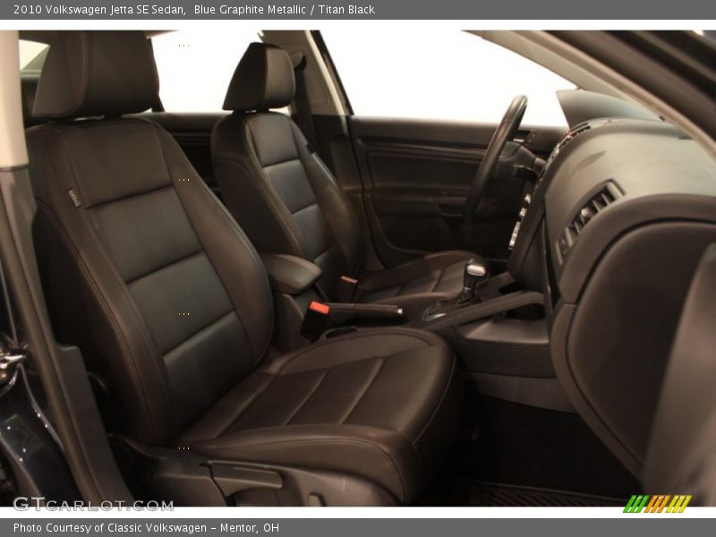 Blue Graphite Metallic / Titan Black 2010 Volkswagen Jetta SE Sedan