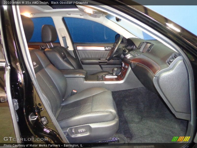 Black Obsidian / Graphite 2010 Infiniti M 35x AWD Sedan