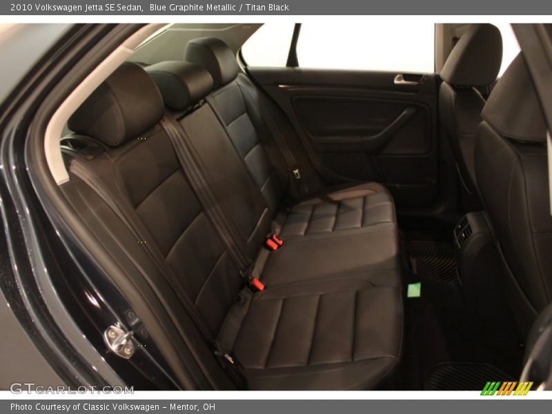 Blue Graphite Metallic / Titan Black 2010 Volkswagen Jetta SE Sedan