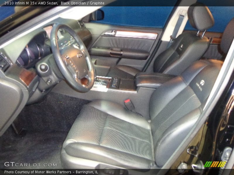Black Obsidian / Graphite 2010 Infiniti M 35x AWD Sedan