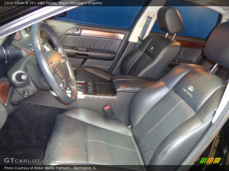 Black Obsidian / Graphite 2010 Infiniti M 35x AWD Sedan