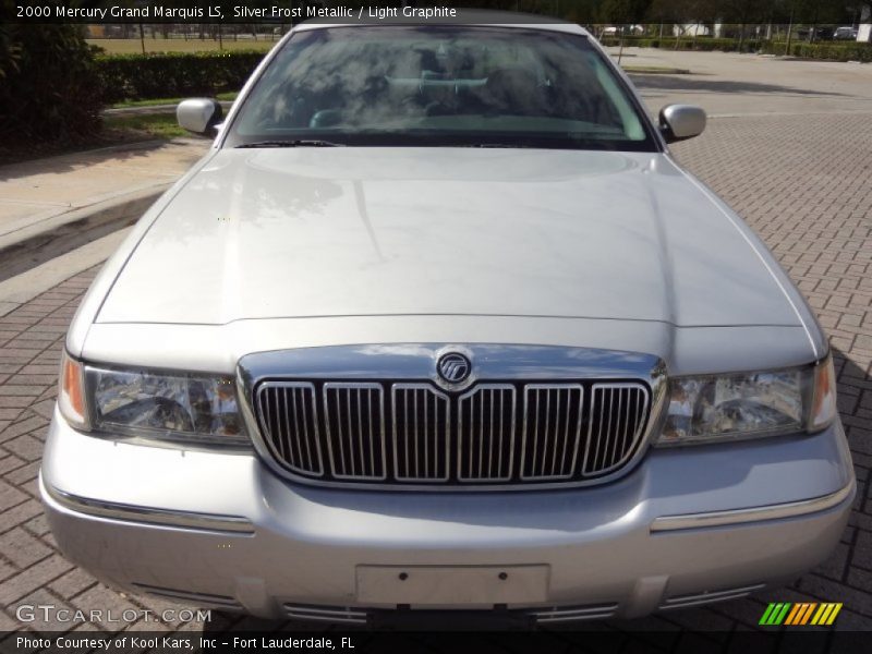Silver Frost Metallic / Light Graphite 2000 Mercury Grand Marquis LS