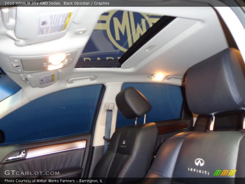 Black Obsidian / Graphite 2010 Infiniti M 35x AWD Sedan