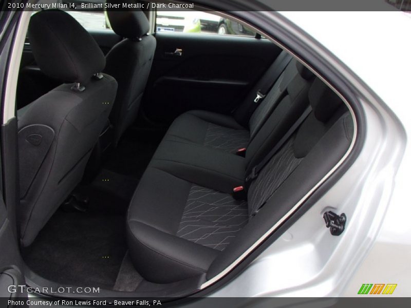 Brilliant Silver Metallic / Dark Charcoal 2010 Mercury Milan I4