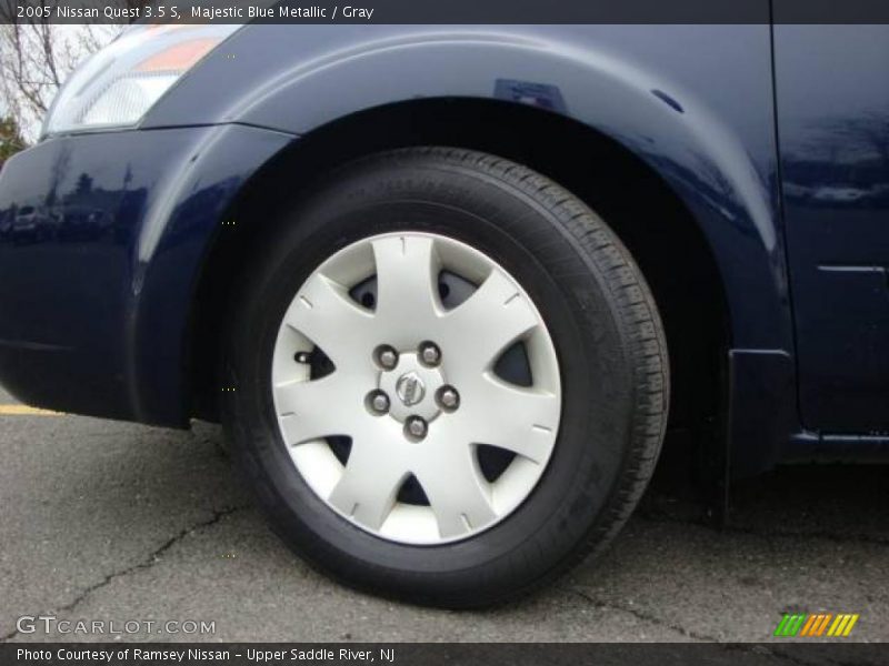 Majestic Blue Metallic / Gray 2005 Nissan Quest 3.5 S