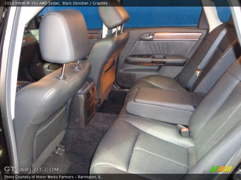 Black Obsidian / Graphite 2010 Infiniti M 35x AWD Sedan
