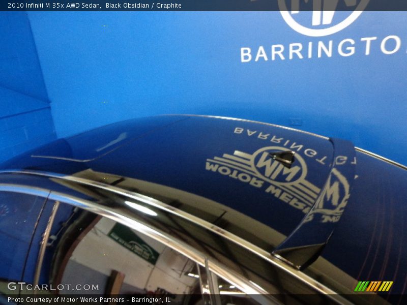 Black Obsidian / Graphite 2010 Infiniti M 35x AWD Sedan