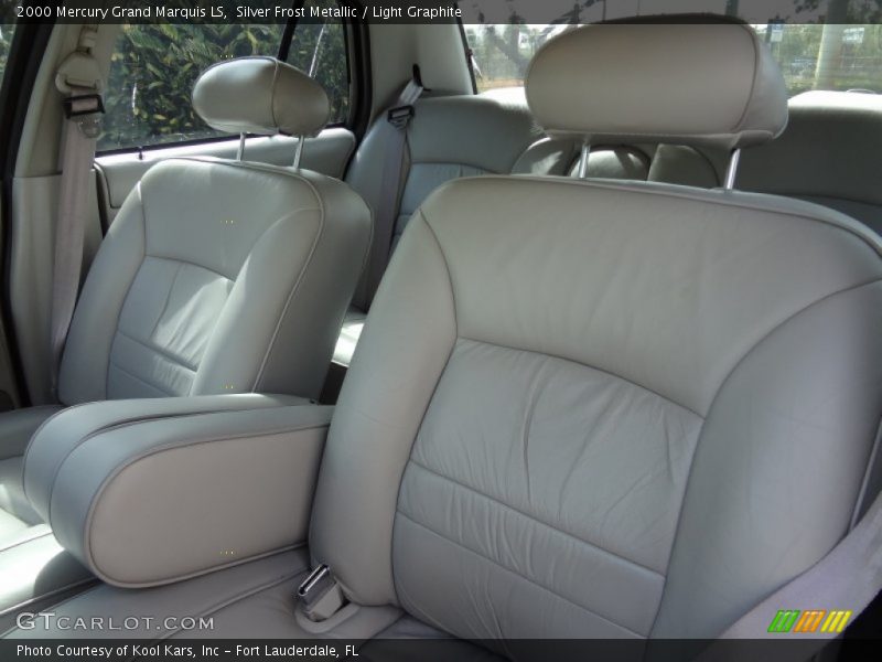 Silver Frost Metallic / Light Graphite 2000 Mercury Grand Marquis LS