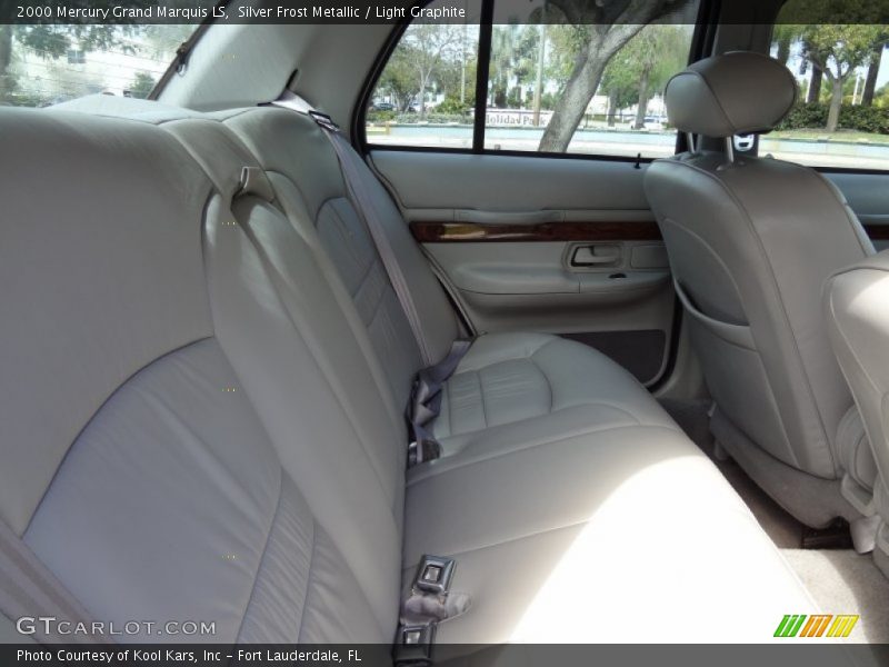 Rear Seat of 2000 Grand Marquis LS