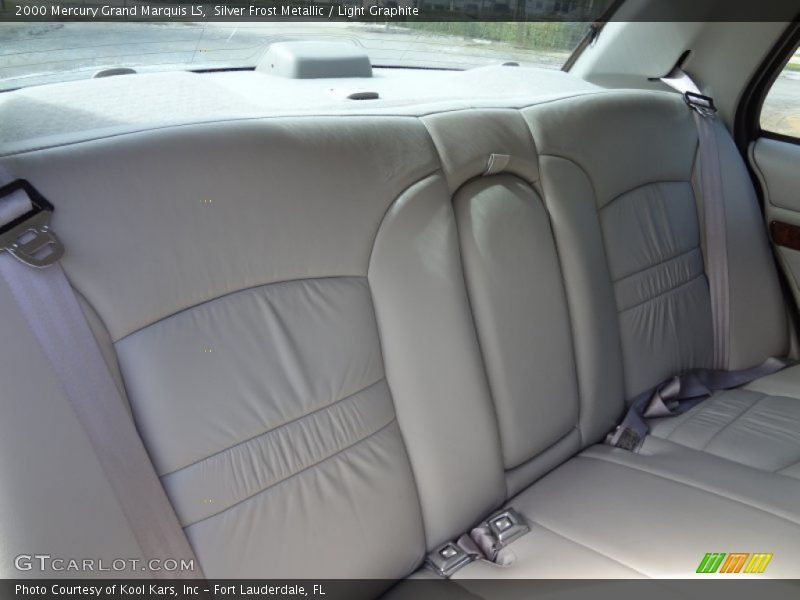 Silver Frost Metallic / Light Graphite 2000 Mercury Grand Marquis LS