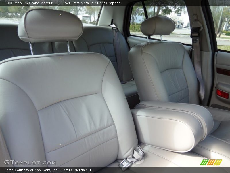 Silver Frost Metallic / Light Graphite 2000 Mercury Grand Marquis LS
