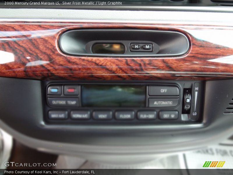 Controls of 2000 Grand Marquis LS