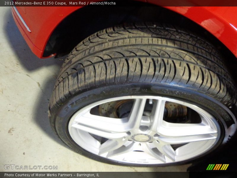 Mars Red / Almond/Mocha 2012 Mercedes-Benz E 350 Coupe