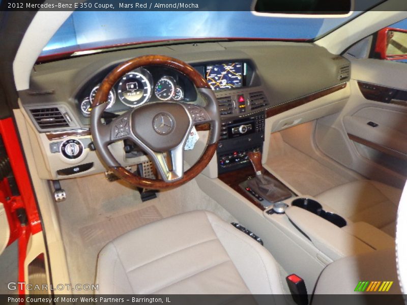 Mars Red / Almond/Mocha 2012 Mercedes-Benz E 350 Coupe