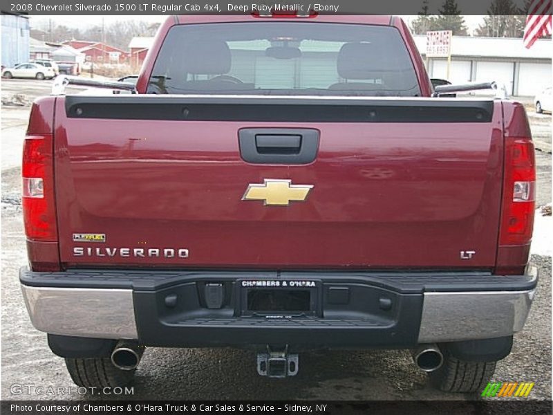 Deep Ruby Metallic / Ebony 2008 Chevrolet Silverado 1500 LT Regular Cab 4x4