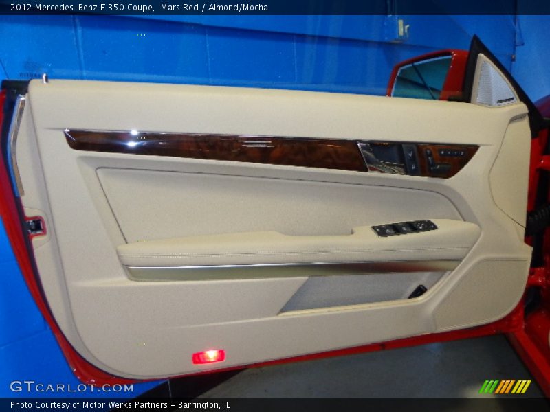 Mars Red / Almond/Mocha 2012 Mercedes-Benz E 350 Coupe