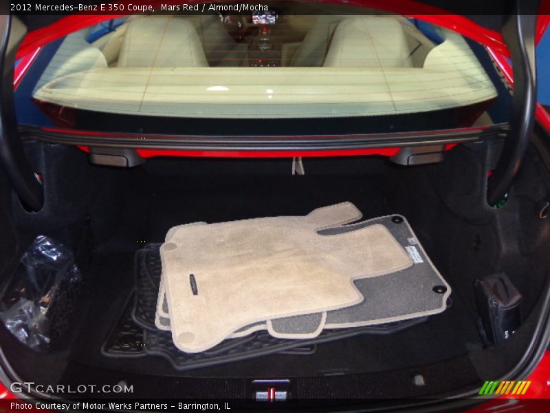 Mars Red / Almond/Mocha 2012 Mercedes-Benz E 350 Coupe