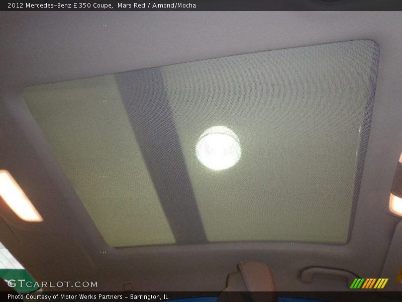 Mars Red / Almond/Mocha 2012 Mercedes-Benz E 350 Coupe