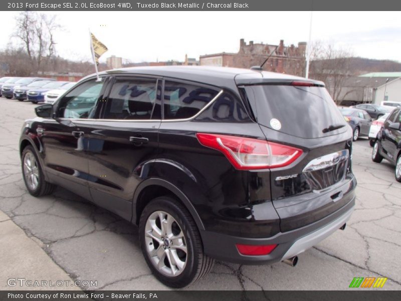 Tuxedo Black Metallic / Charcoal Black 2013 Ford Escape SEL 2.0L EcoBoost 4WD