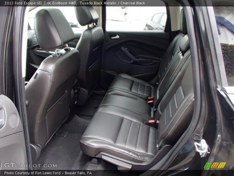 Rear Seat of 2013 Escape SEL 2.0L EcoBoost 4WD