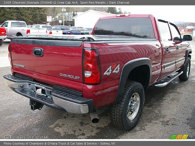Sport Red Metallic / Dark Charcoal 2005 Chevrolet Silverado 2500HD LS Crew Cab 4x4