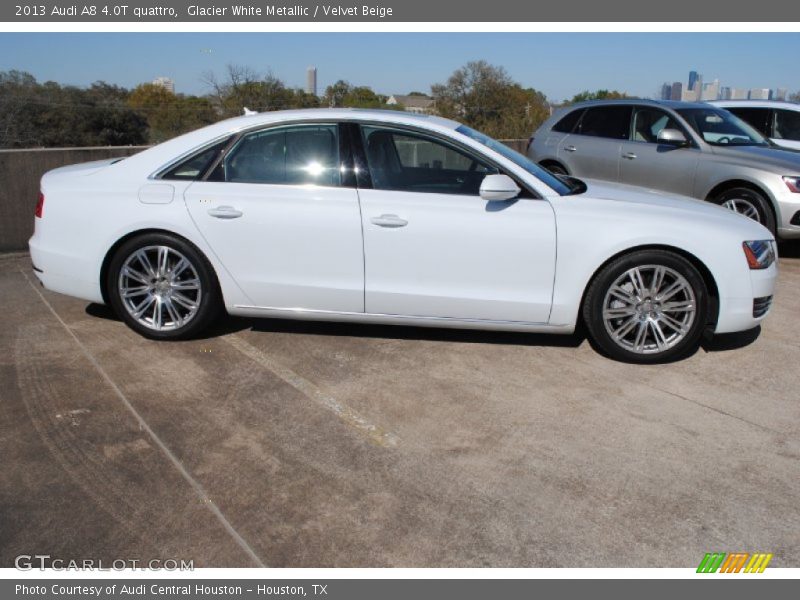  2013 A8 4.0T quattro Glacier White Metallic
