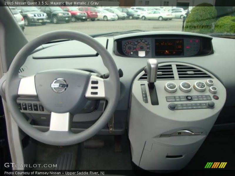 Majestic Blue Metallic / Gray 2005 Nissan Quest 3.5 S