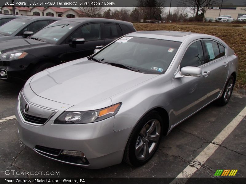 Silver Moon / Ebony 2012 Acura TL 3.7 SH-AWD Technology