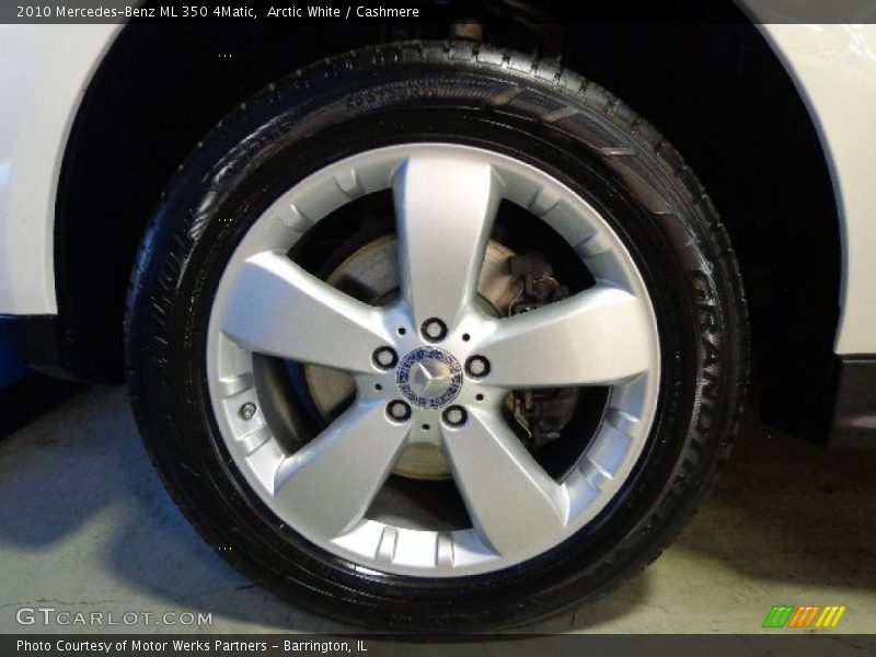 Arctic White / Cashmere 2010 Mercedes-Benz ML 350 4Matic