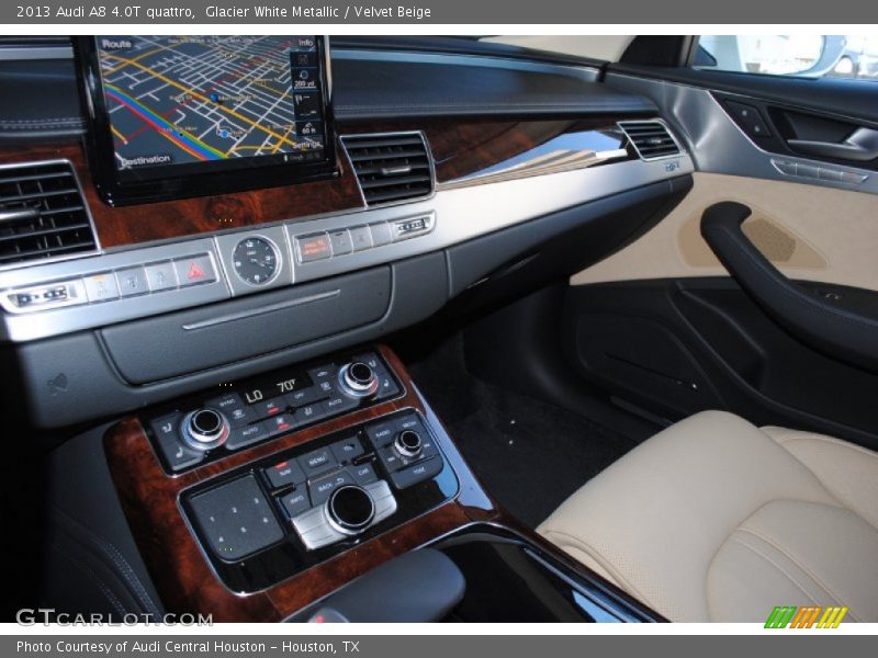 Dashboard of 2013 A8 4.0T quattro