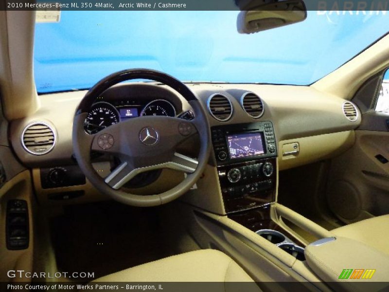 Arctic White / Cashmere 2010 Mercedes-Benz ML 350 4Matic