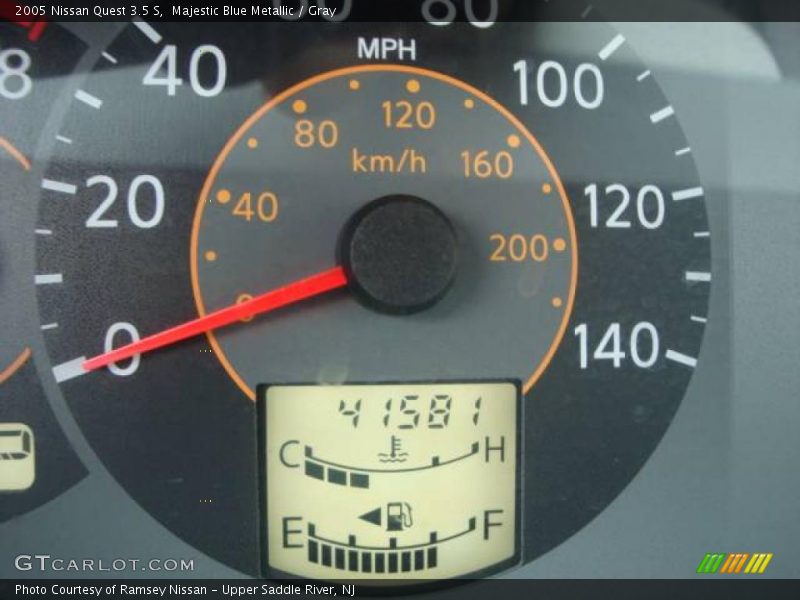 Majestic Blue Metallic / Gray 2005 Nissan Quest 3.5 S