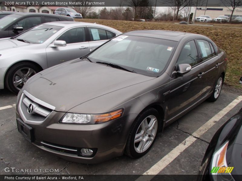 Carbon Bronze Metallic / Parchment 2008 Acura TL 3.2