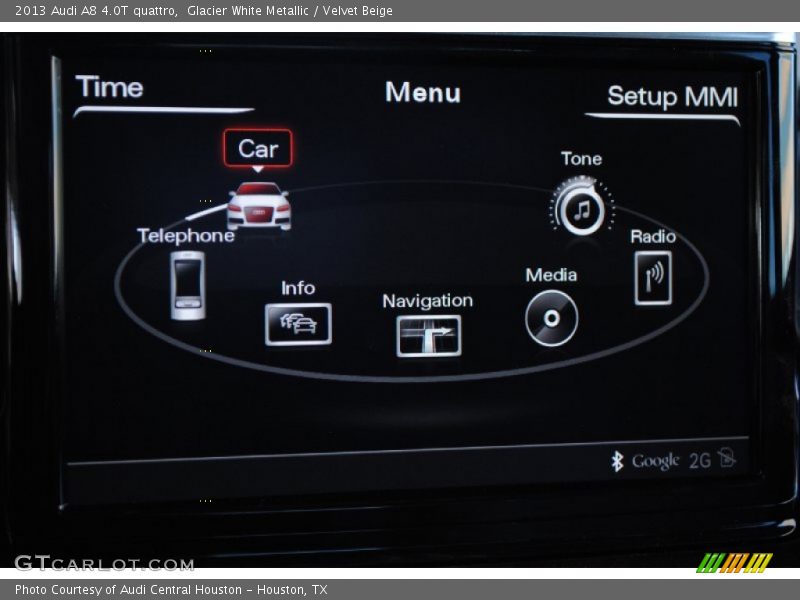 Controls of 2013 A8 4.0T quattro