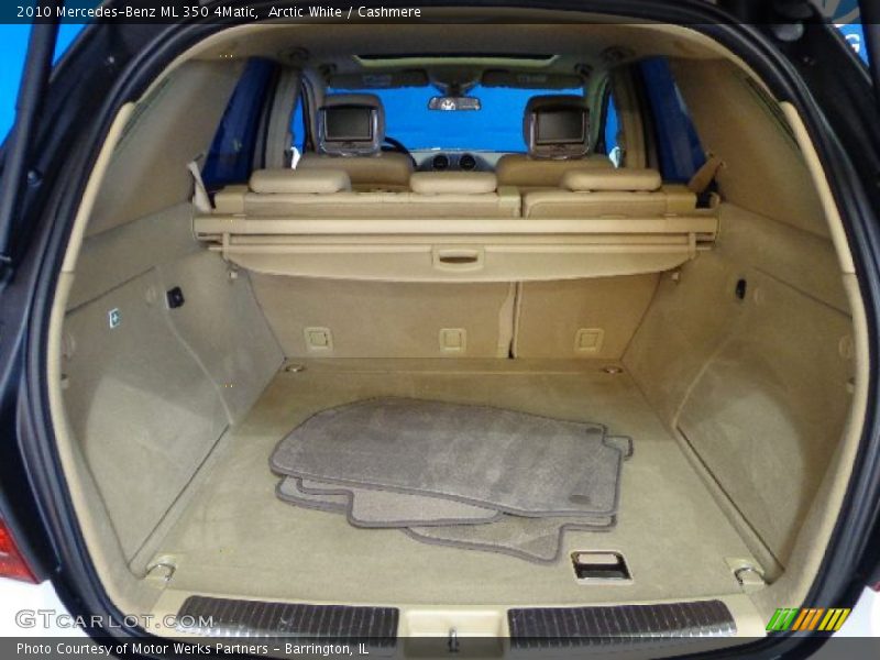 Arctic White / Cashmere 2010 Mercedes-Benz ML 350 4Matic