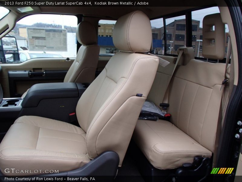 Kodiak Brown Metallic / Adobe 2013 Ford F250 Super Duty Lariat SuperCab 4x4
